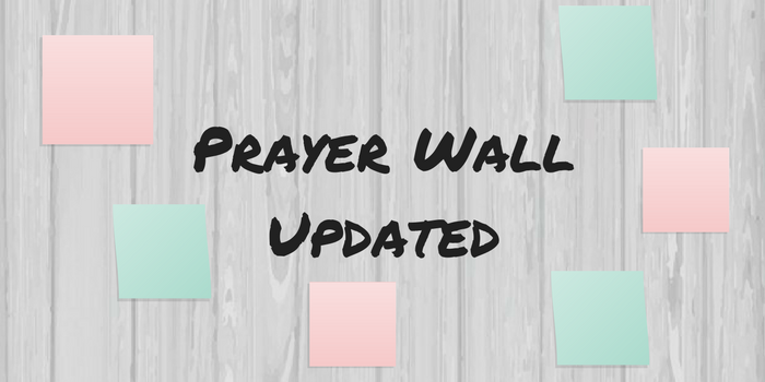 Prayer Wall Updated